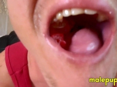 Loopy twink sitter Leo Blue finds defects in your gummy friends and eats them