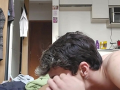 Crushing his thick fuck-stick inwards my twunk beau