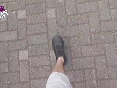POINT OF VIEW you are my puppy and I am taking you for a walk