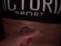 Red Thong Crossdresser Anal with Muscular Top