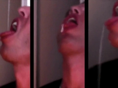 compilation spit spitting drooling drool faggot slut submissive pig