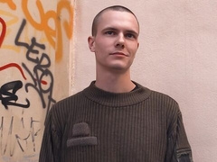 Pounding a big-balled twink in a hot POV movie