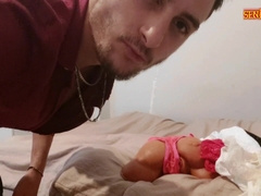 Zengin kız azgınlıktan kendini siktirdi