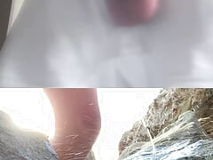two splashing pissing on cam scenes