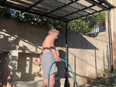 Part 1 Huge Wood Man Boinks Stepdaddy's Super-cute Lad Gardener