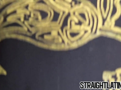 Latino guy is willing to become gay to earn some quick money