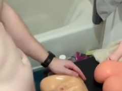 Unwrap Down, Showcase off Culo, then Penetrate my Fucktoys and Have Fun with Jizm