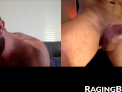 Jake Nicola toys with his hole for Wade Wolfgar during virtual meeting