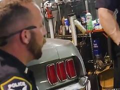 Hot gay cops with big cocks Get humped by the police