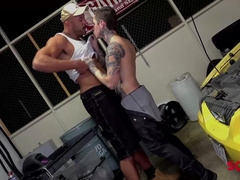 Muscled Rocky Extracted Admires Zak Bishop Nailable Abilities