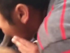 Guy blows me in my car after seeing me jacking