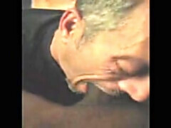 Throating 29 year old big black cock with two pop-shots