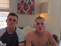 Long Stiffy Jimmy Gives Leonardo His Rock hard Fuckpole