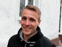 Tattooed Czech lover worships the cock in insane manners