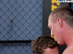 Robust top bum sex screwing tatted fucking partner at audition