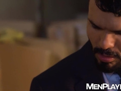 Elegant hunk Jean Franko anal hammering Max Adonis as if its his lasts