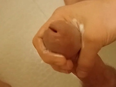 Wanking five+ geysers from my man rod after a long edging sesh