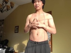 Enjoying the single life in full HD with young and fit househusbandernie