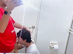Straight Footballer Takes off the Condom to Fuck Me Bareback and Cum Inside My Cute Twink Ass