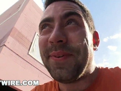 GAYWIRE - Gay-For-Pay Boy With Lots Of Homo Homies Has Never Sampled Boy Bootie Until Today