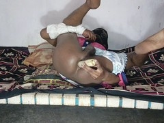 Military punk Babal Singh enjoys anal fun with toys while in underwear