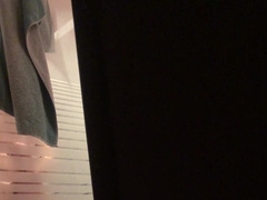 Observing Stepbrother under bathroom