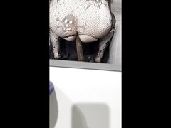 Crossdresser's Noisy Fuckhole