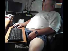 grandpa cum on cam