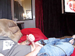 Solo tattooed guy, huge solo cock, solo guy moaning