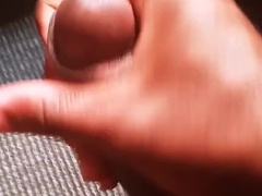 BIG BLACK COCK BLOWS A LOAD UBER-CUTE WHITE-HOT BLAST SLOW&STEADY