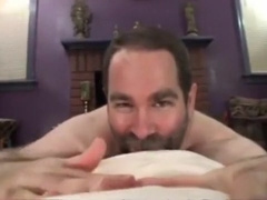 Straight Bear Playing Alone