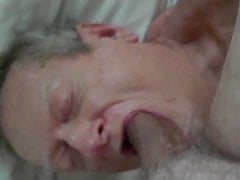 Grampa sucking