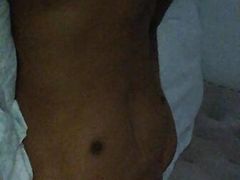 Hot Latin Boy Masturbates to Cream, Has Lots of Milk