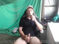 Pleasuring and savoring every drop of cum