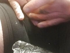 Edging precum before loud intense orgasm