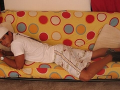 Felipe is showing off his Hispanic hard cock