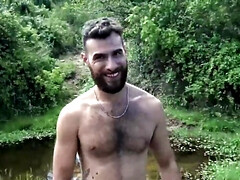 The cameraman joins the action before leaving them alone