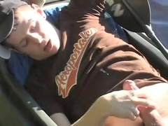 Crazy amateur gay scene with Masturbation, Dildo scenes