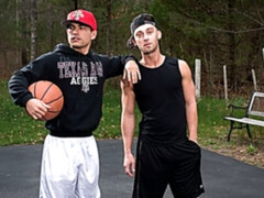 Altar boys Ryland Kingsman and Jay Tee fuck in the altar room