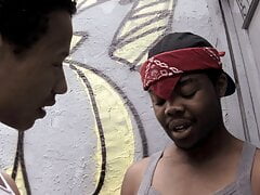 Hot sex of two gay men after a party