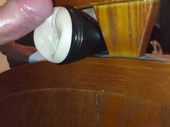 Part 1: porking a pocket poon with a rubber for a lil while