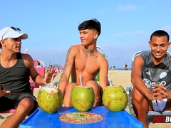 Pummeling our buddy!