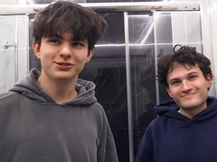 Two twinks almost fighting over his big fucking load