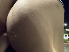 Public screaming assfucking ejaculations (nearly caught)