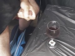 Cumming in a wine glass part 3 (LoadsMalone)