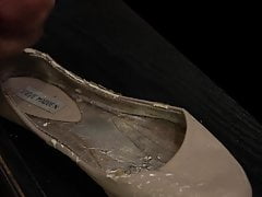 Cum on Steve Madden Flat Shoes.. Cum Collection for a friend
