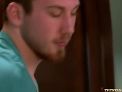 Trystan Bull And Cody Allen In On The Set