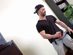 Rubdown, big cock, oral job