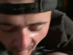 Luxurious Blue Eyes Enjoy Fellating Father's Stiffy