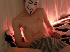 This my mod. Solo male masturbates